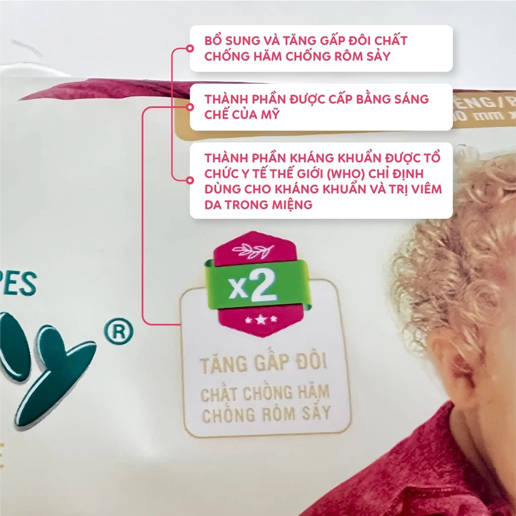 Mamamy premium wet wipes for babies, pack of 100 sheets, natural fiber, double folded to prevent diaper rash, soft, durable and extremely clean