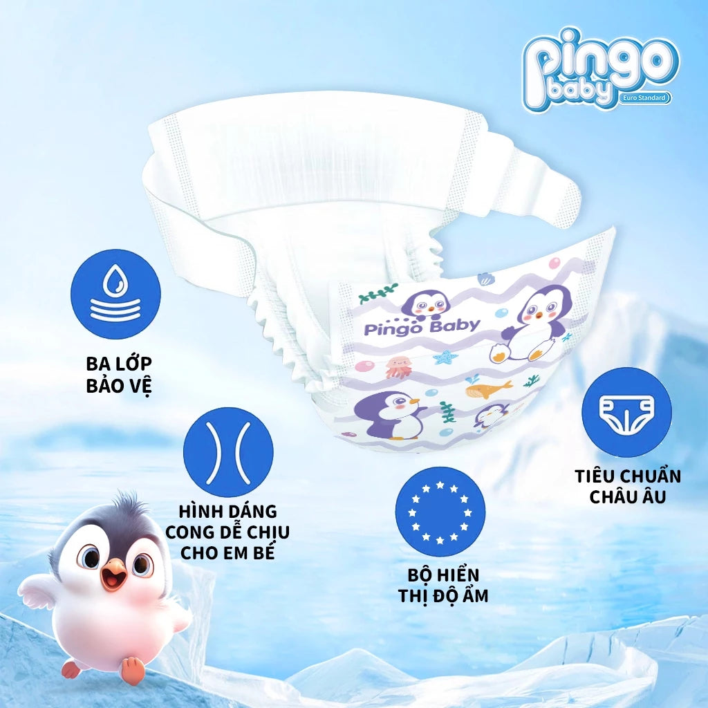 Pingo Baby 50 diaper pants / diaper pants Imported from Europe