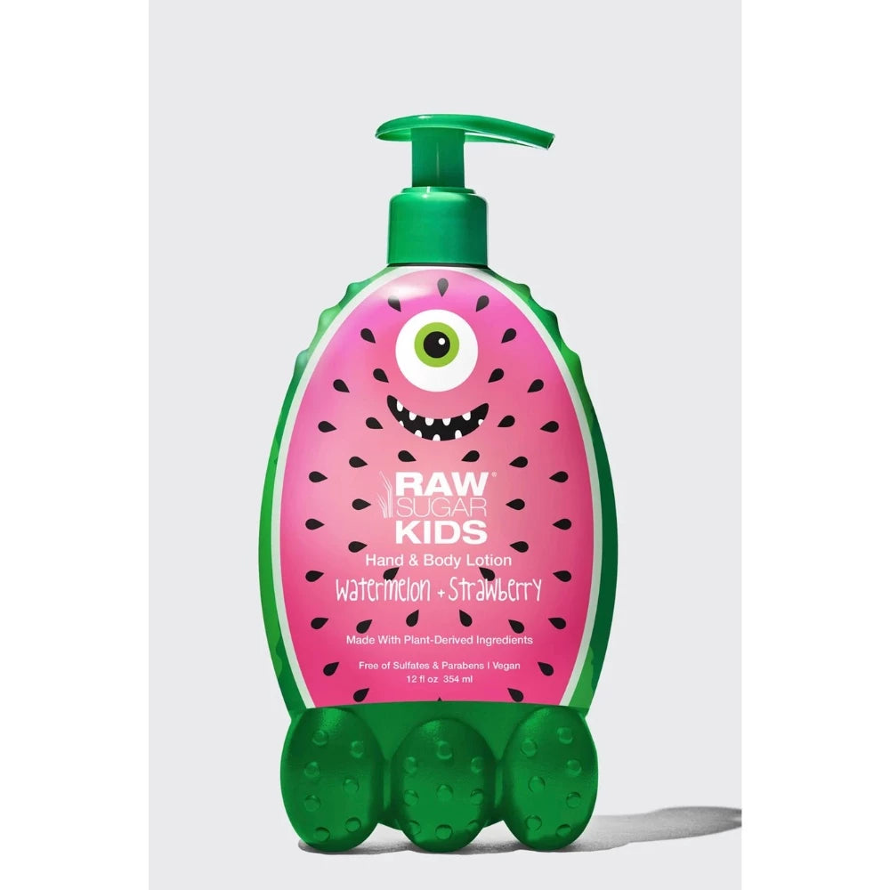 Raw Sugar Kids Foaming Soap and Imported Shampoo and Conditioner