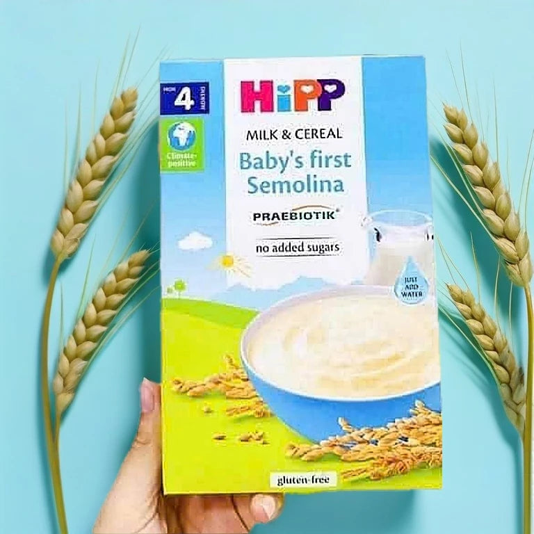 HiPP baby cereal with added fiber to aid digestion 250g - For babies from 4 months, many flavors