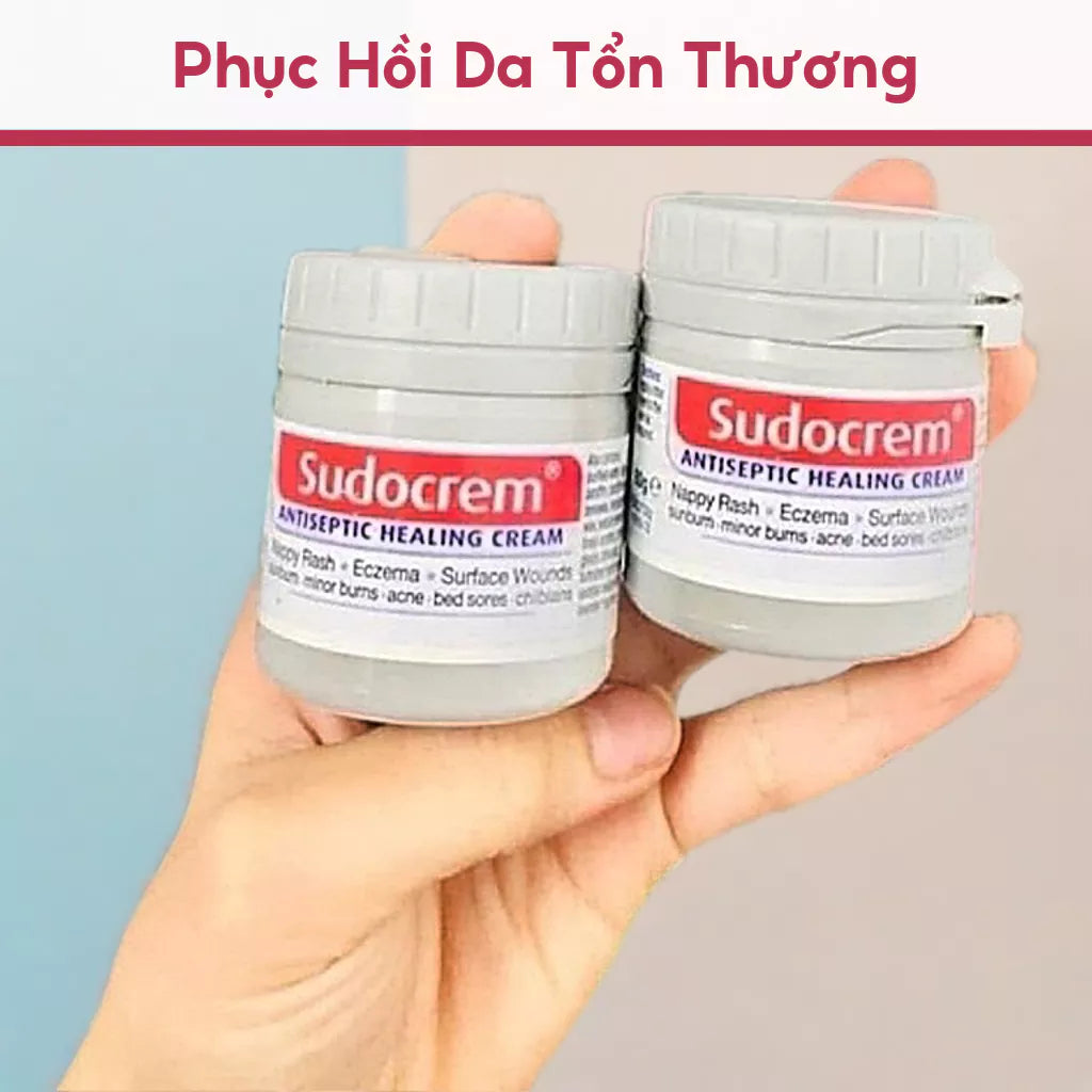 Sudocrem Diaper Rash Cream 60g-125g Effectively prevents diaper rash Gentle skin care Suitable for newborns