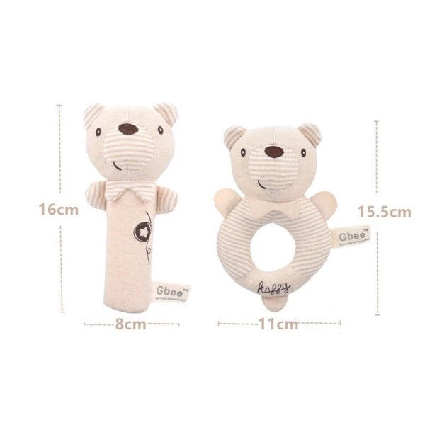 Gbee High Quality Baby Rattle Stuffed Animal