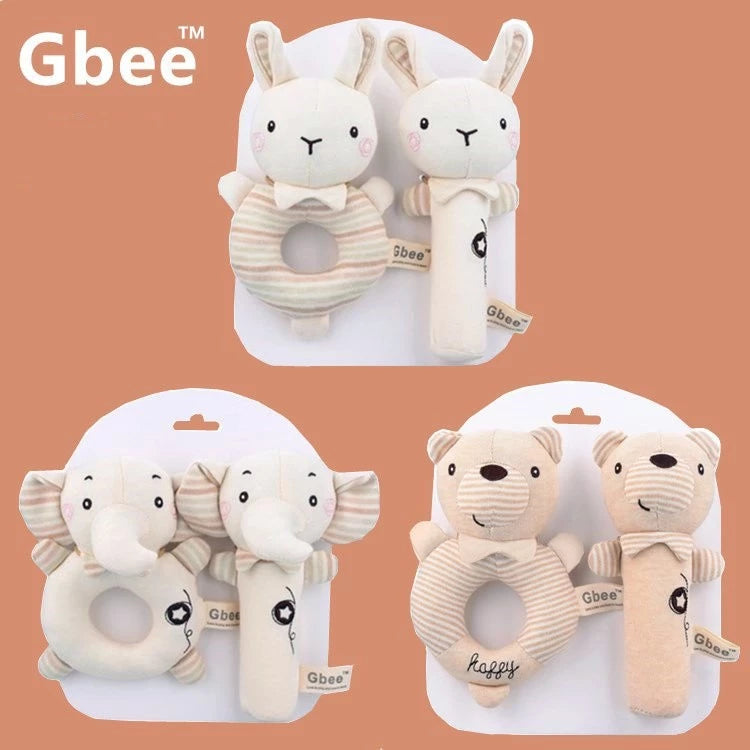 Gbee High Quality Baby Rattle Stuffed Animal