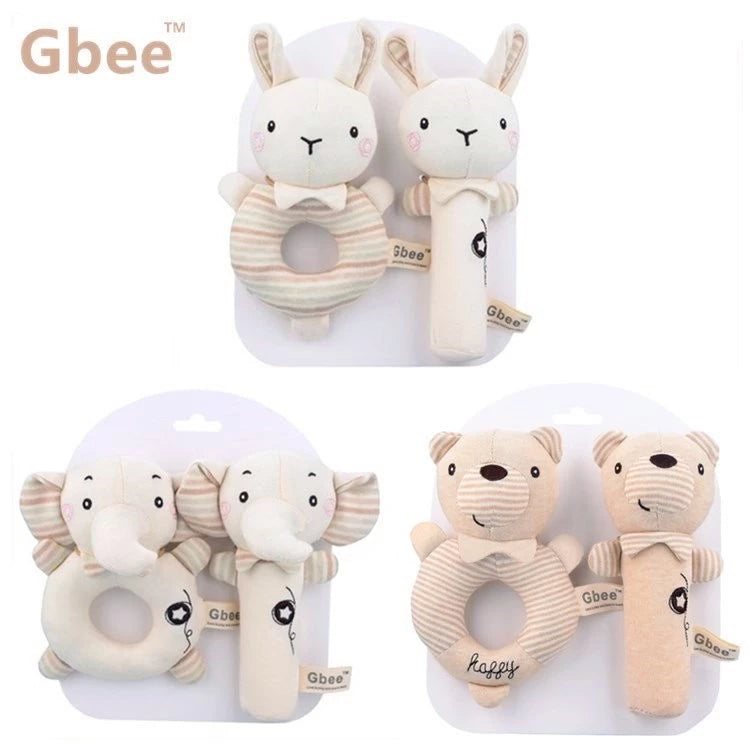 Gbee High Quality Baby Rattle Stuffed Animal