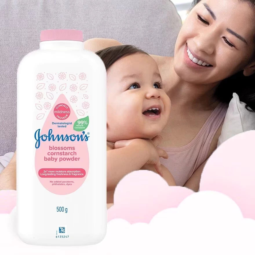 Johnson's Blossoms Cornstarch Baby Powder 500g