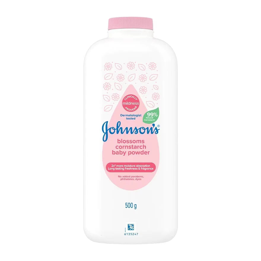 Johnson's Blossoms Cornstarch Baby Powder 500g