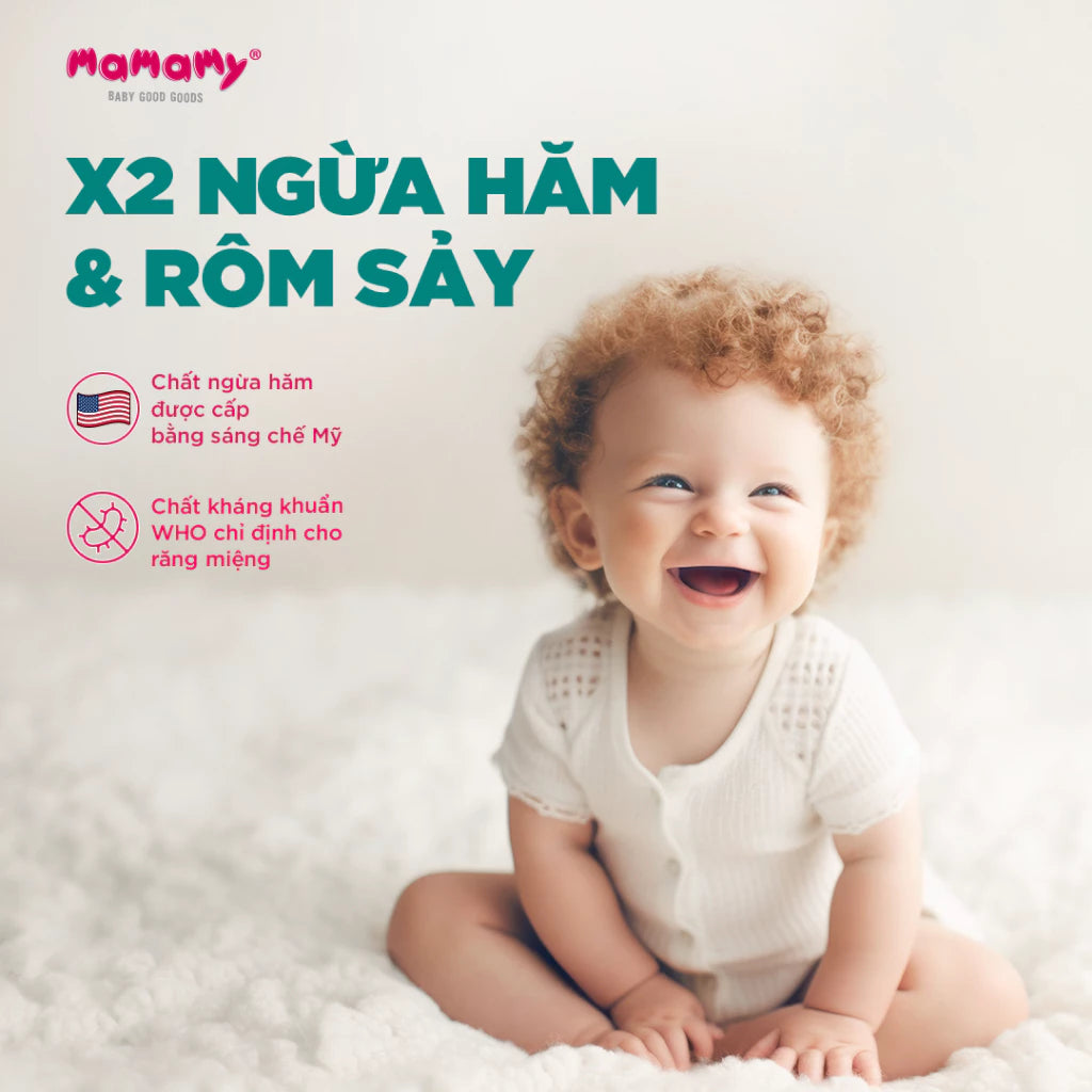 Mamamy premium wet wipes for babies, pack of 100 sheets, natural fiber, double folded to prevent diaper rash, soft, durable and extremely clean