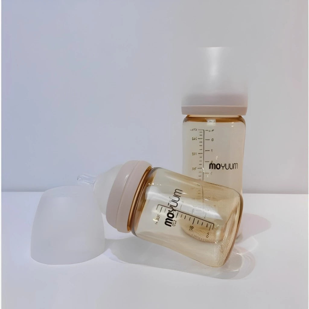 Moyuum Smooth Baby Bottle Without Pattern - Safe PPSU Plastic Size 170ml/270ml