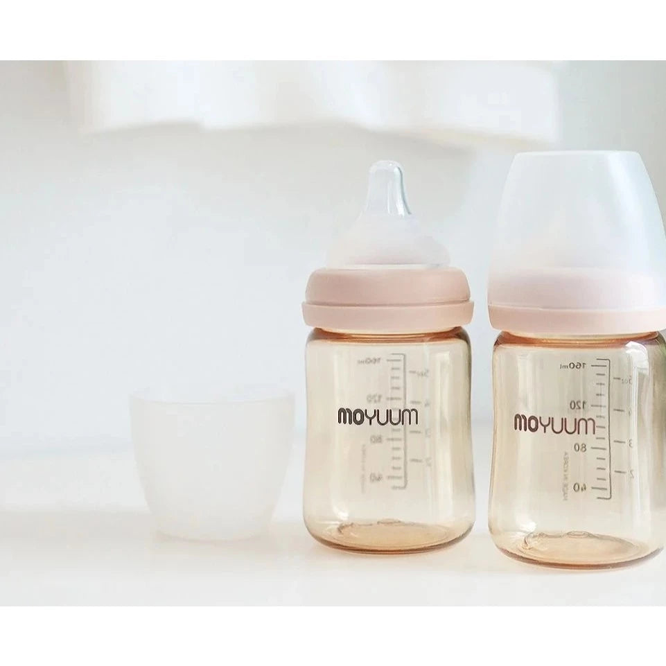 Moyuum Smooth Baby Bottle Without Pattern - Safe PPSU Plastic Size 170ml/270ml