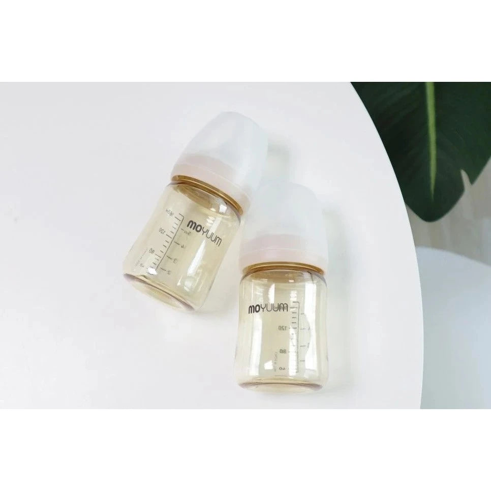 Moyuum Smooth Baby Bottle Without Pattern - Safe PPSU Plastic Size 170ml/270ml