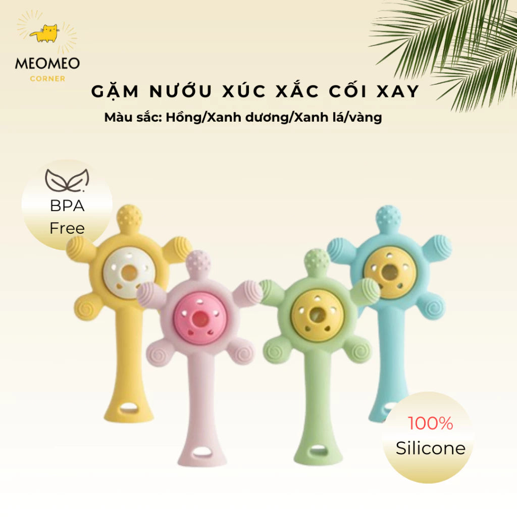 LILCARE Premium Silicone Teether, soft for babies