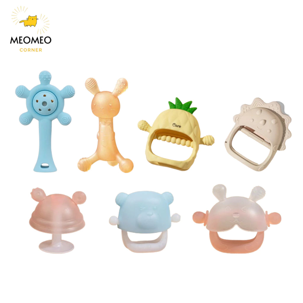 LILCARE Premium Silicone Teether, soft for babies