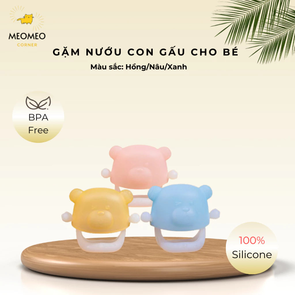 LILCARE Premium Silicone Teether, soft for babies