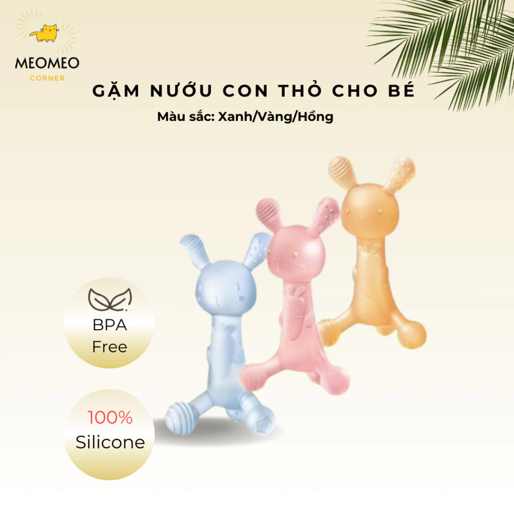 LILCARE Premium Silicone Teether, soft for babies