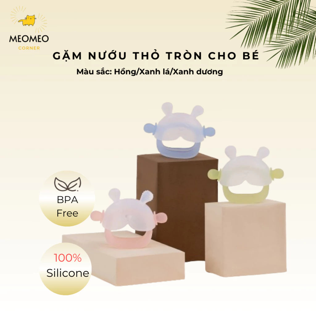 LILCARE Premium Silicone Teether, soft for babies