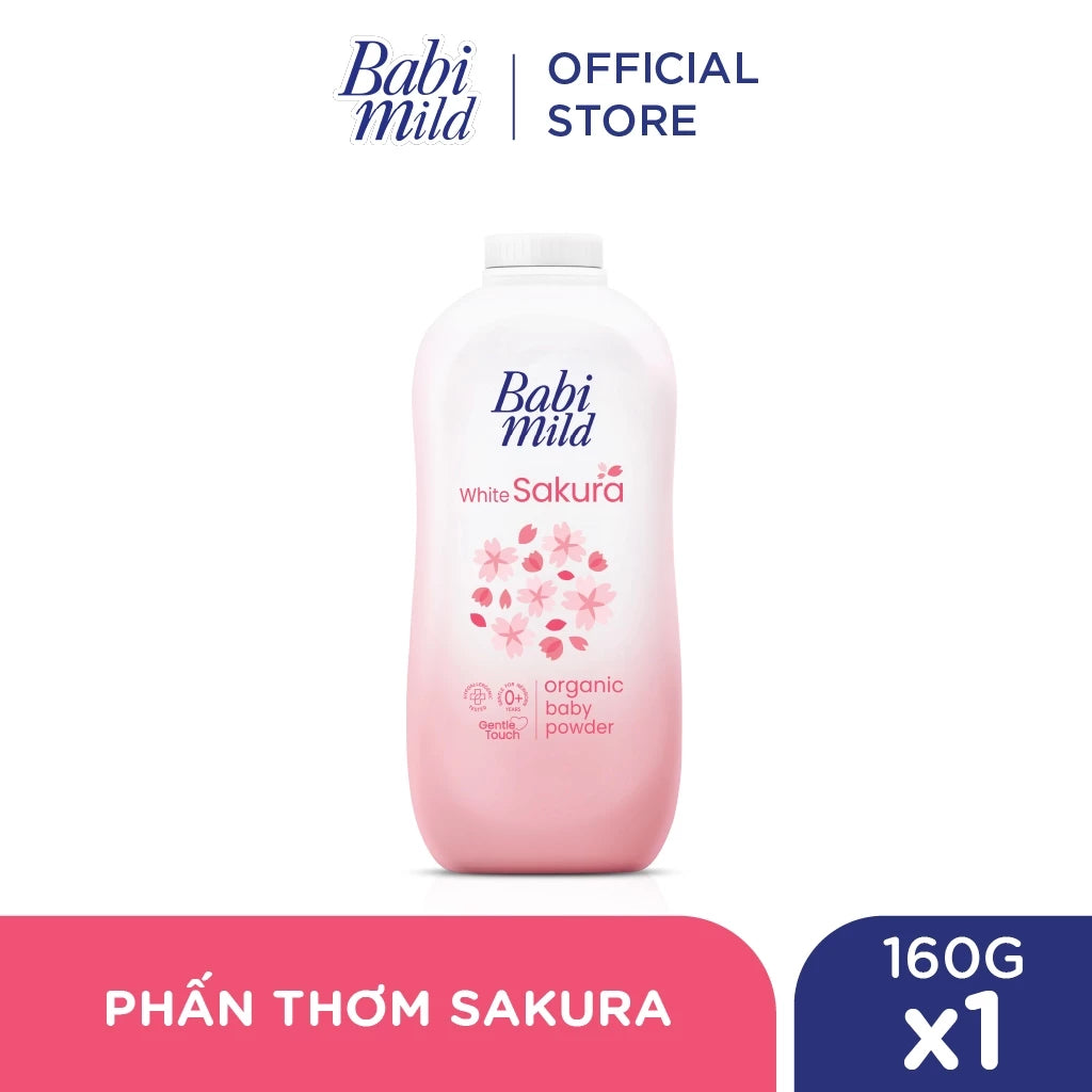 Babi Mild Baby Powder 160g