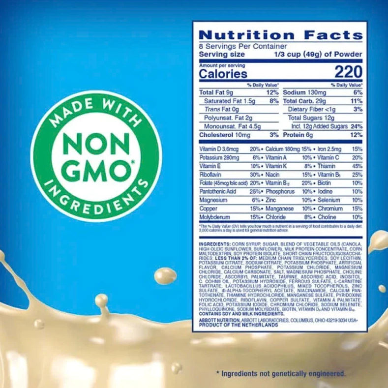 Pediasure Vanilla Flavored Milk for Babies 400g Imported from USA